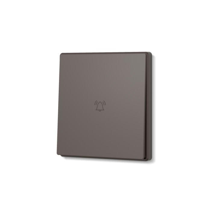 Кнопка дзвінка мокко VIDEX NOTA (VF-NT-DB1-BR)