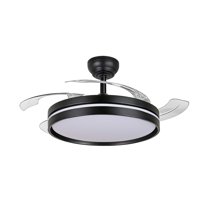 LED Світильник з вентилятором VIDEX CLF06 60W 3000K-4200K-6000K Black