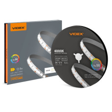 LED лента VIDEX DC12V 60W 5M 4000K Ra98 IP20 (VL-LST28144-12124-B5)