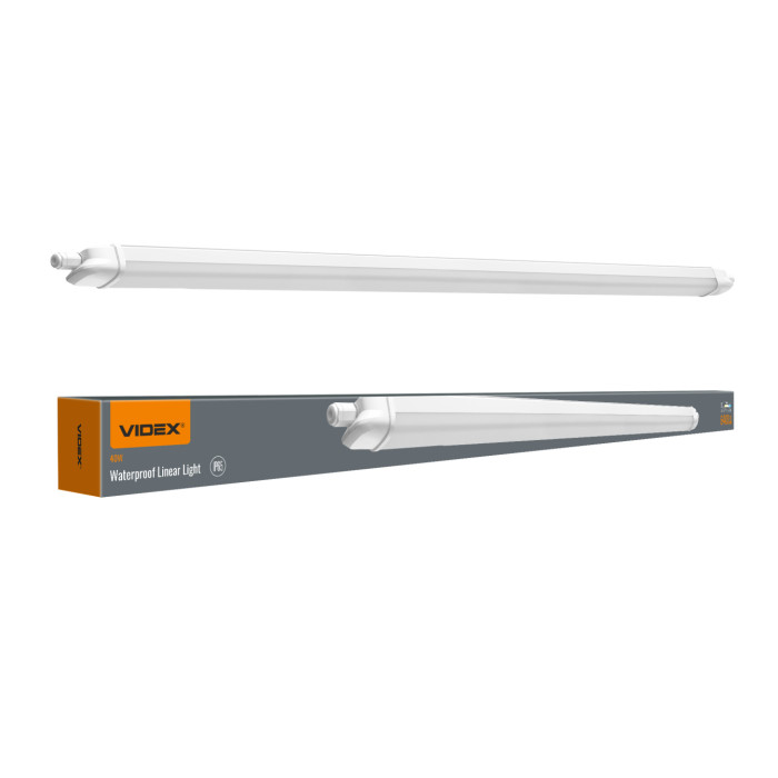 LED светильник IP65 линейный магистральный VIDEX BNWL04 40W 1.2М 5000K 220V