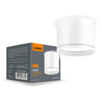 Світильник VIDEX під лампу GX53 накладний Білий (VL-SPF35A-W)