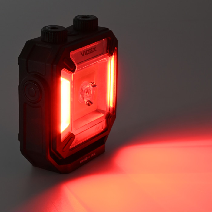 Портативный многофункциональный фонарик VIDEX VLF-M048 1500Lm 5000K