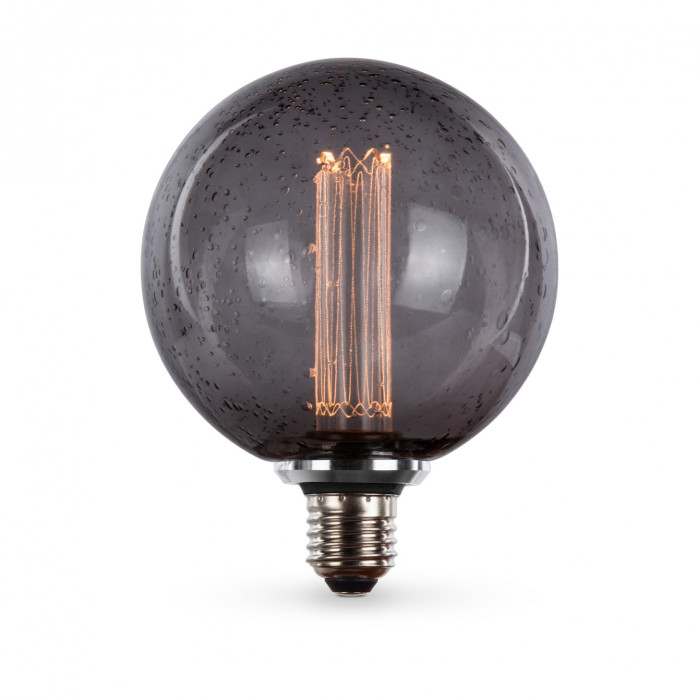 LED лампа VIDEX Filament VL-DI-G125FC1979S 4W E27 1800K Smoke