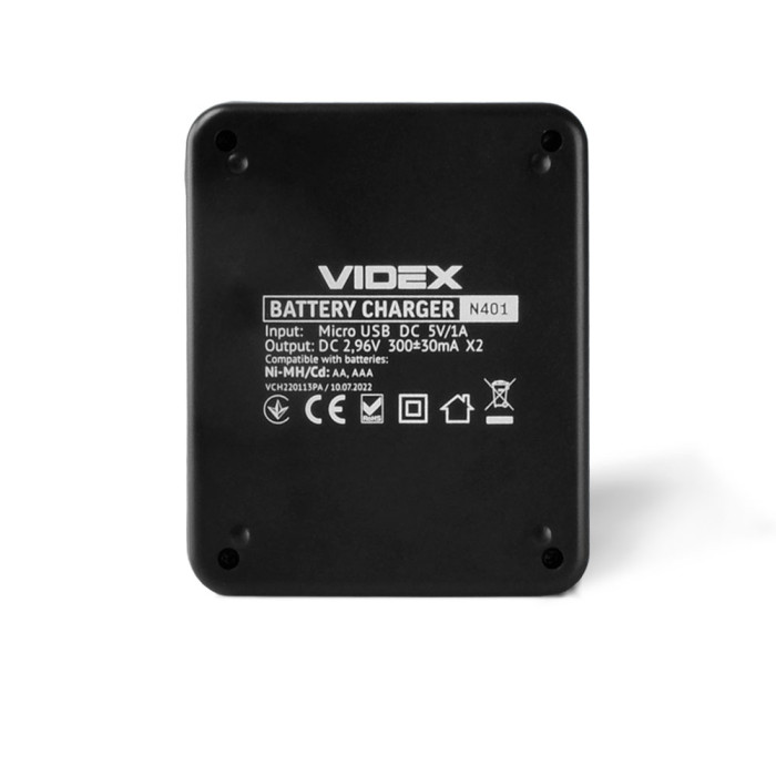 Зарядний пристрій Videx VCH-N401
