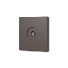 Розетка TV одинарная телевизионная МОККО VIDEX NOTA (VF-NT-SK1TV-BR)