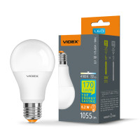 Лампа LED VIDEX високоефективна A60h 6.2W E27 4100K 220V/28405