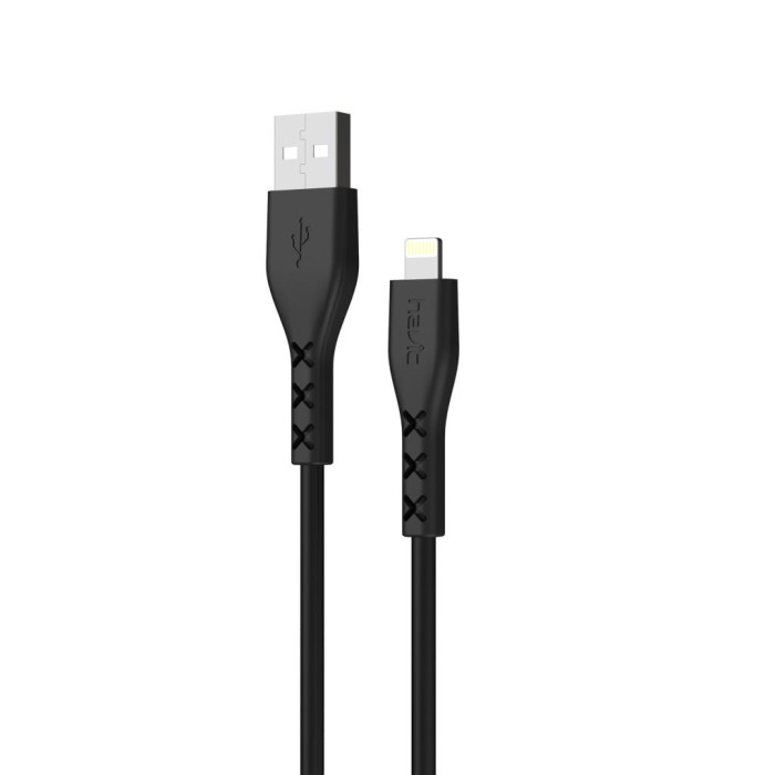 Кабель Lightning HAVIT HV-H66, black, 2.0А 1.0m/24385