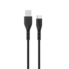 Кабель TYPE-C HAVIT  HV-H68, black, 2.0А 1.8m/24673