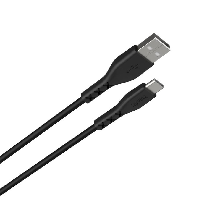 Кабель TYPE-C HAVIT  HV-H68, black, 2.0А 1.8m/24673