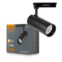 LED светильник трековый VIDEX 30W 60° 4100K черный