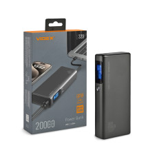 Повербанк VIDEX 20000mAh VPB-323 PD100W +Display Black/28290