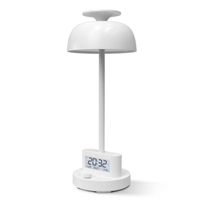 LED лампа настiльна з акумулятором VIDEX VL-TF24W 8W 4000K+RGB White
