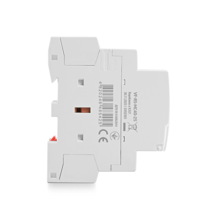 Модульний контактор 4п 25А 4НВ VF-RS-MC4O-25 VIDEX RESIST