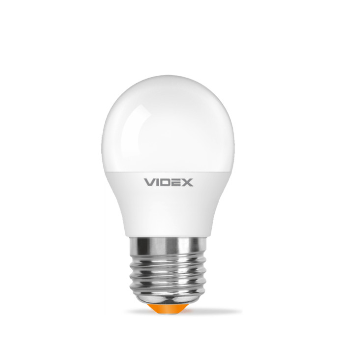 Лампа LED VIDEX високоефективна G45h 6W E27 4100K 220V VL-G45h-06274/28600
