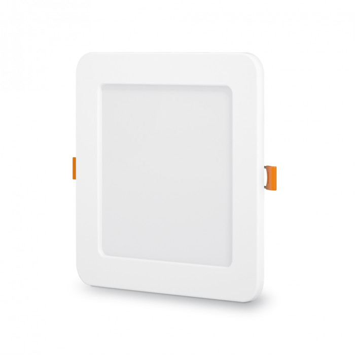 LED світильник вбудований квадрат VIDEX 12W 5000K