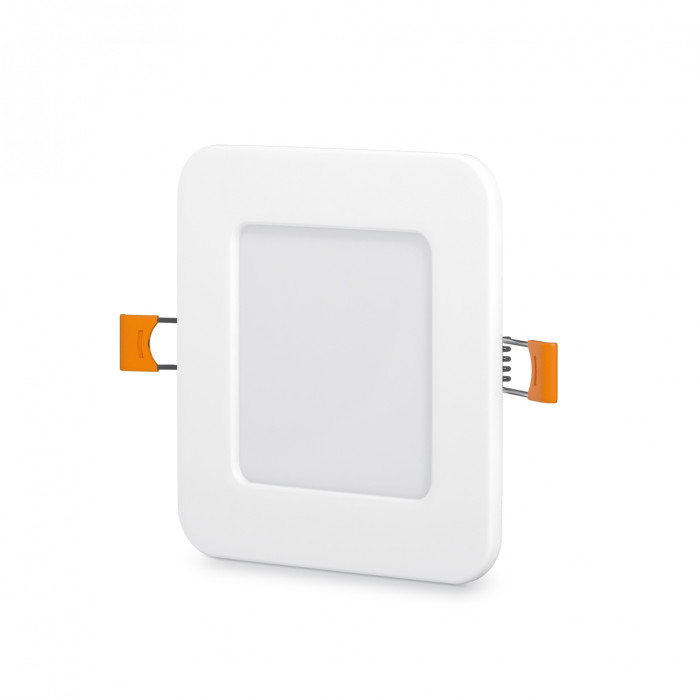 LED світильник вбудований квадрат VIDEX 6W 5000K