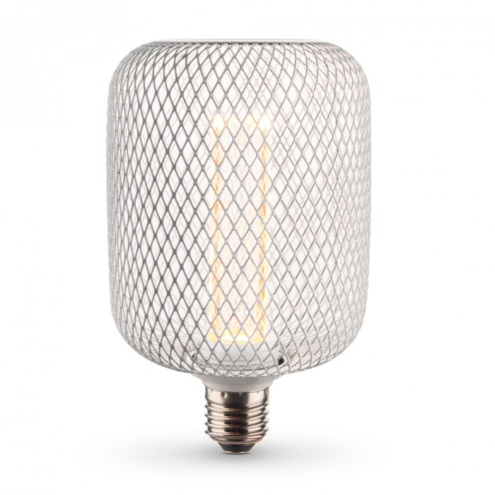 LED лампа VIDEX Filament VL-DWMC100162 4W E27 1800K White Chainmail style