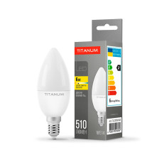 LED лампа TITANUM C37 6W E14 3000К
