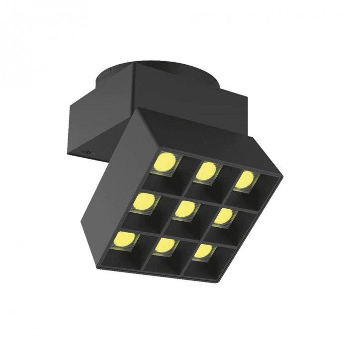 Світильник магнітний трековий VIDEX LE29B 16W 4000K 48V Black
