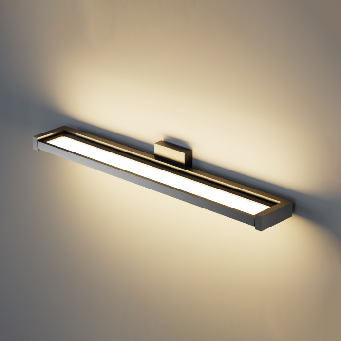 LED светильник настенный с сенсором VIDEX WL02 18W 2800K-4000K-6000K Black