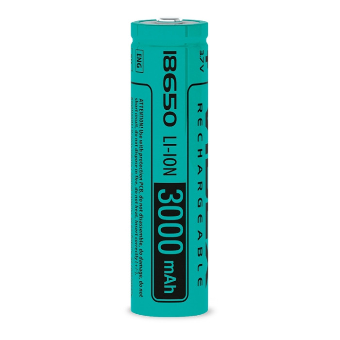 Акумулятор Videx літій-іонний 18650 (без захисту) 3000mAh bulk 1шт