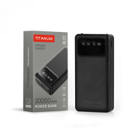 Повербанк 20000mAh TITANUM OL22 Black