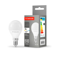 LED лампа TITANUM G45 6W E14 4100К