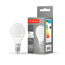 LED лампа TITANUM G45 6W E14 4100К