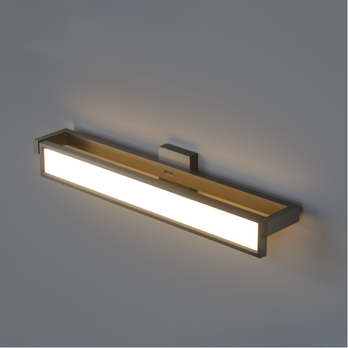 LED светильник настенный с сенсором VIDEX WL02 18W 2800K-4000K-6000K Black