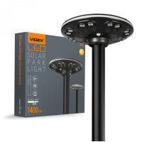 LED светильник автономный парковый IP54 VIDEX 1400Lm Сенсорный