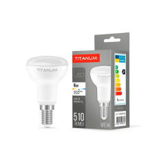 LED лампа TITANUM R50 6W E14 4100К 220V