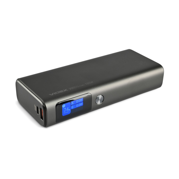 Повербанк VIDEX 20000mAh VPB-323 PD100W +Display Black/28290
