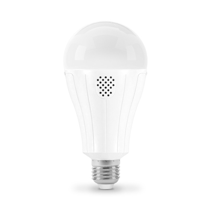 LED лампа акумуляторна TITANUM A80 12W E27 4000K 230V