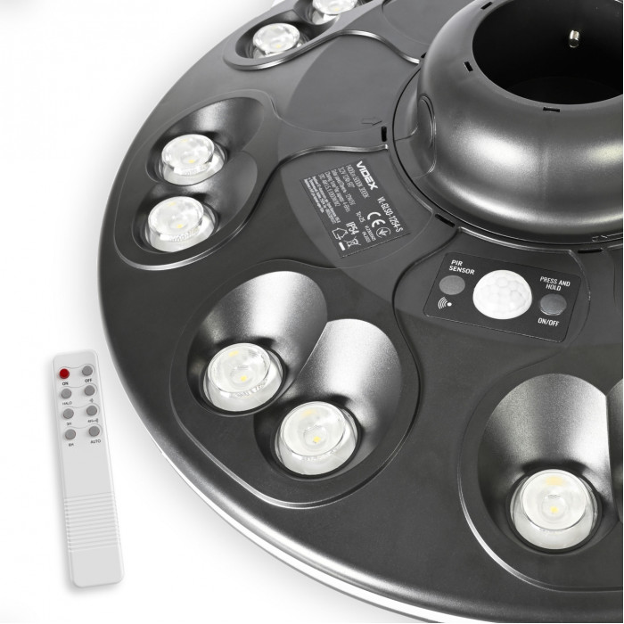 LED світильник автономний парковий IP54 VIDEX 1400Lm Сенсорний