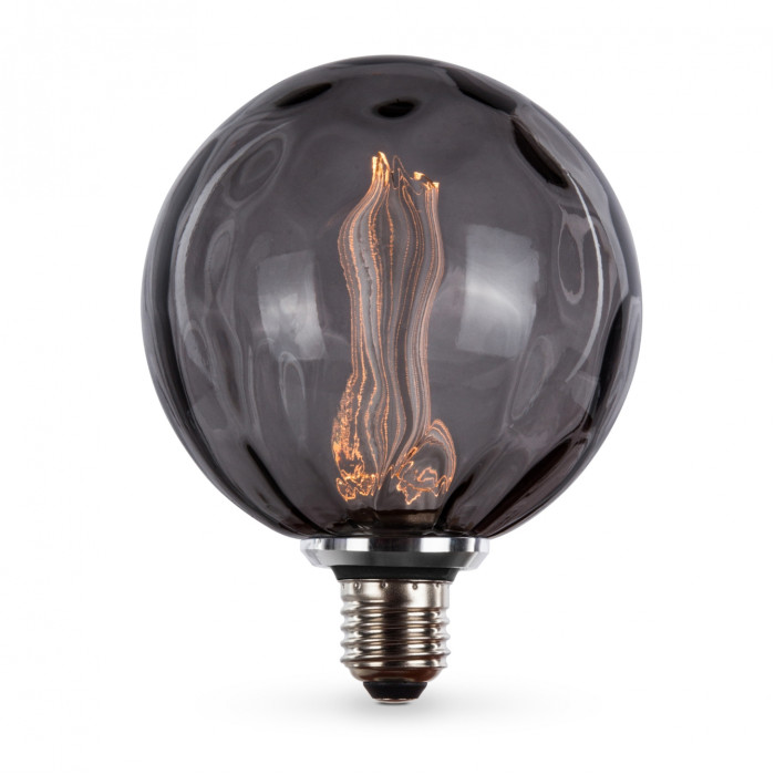 LED лампа VIDEX Filament VL-DI-G125FC1980S 4W E27 1800K Smoke