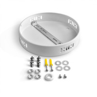 Комплект кріплень з фурнітурою для підвісного монтажу світлодіодної панелі 25137