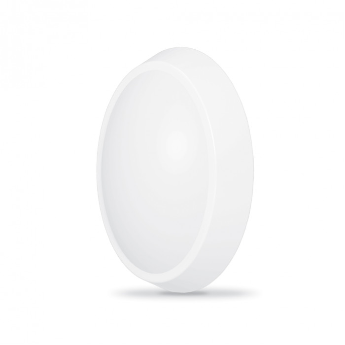 LED светильник IP65 овальный VIDEX 12W 5000K белый сенсорный