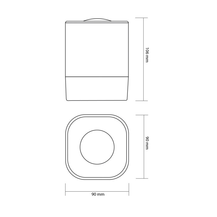 LED світильник акумуляторний TITANUM TLTF-016RW