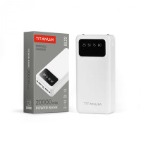 Повербанк 20000mAh TITANUM OL22 White