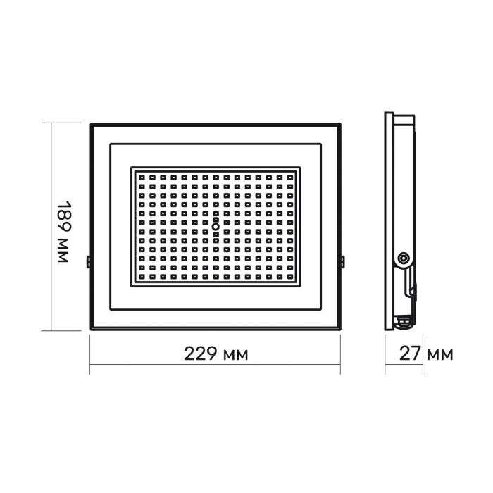 LED прожектор TITANUM TLF1006 100W 6500K