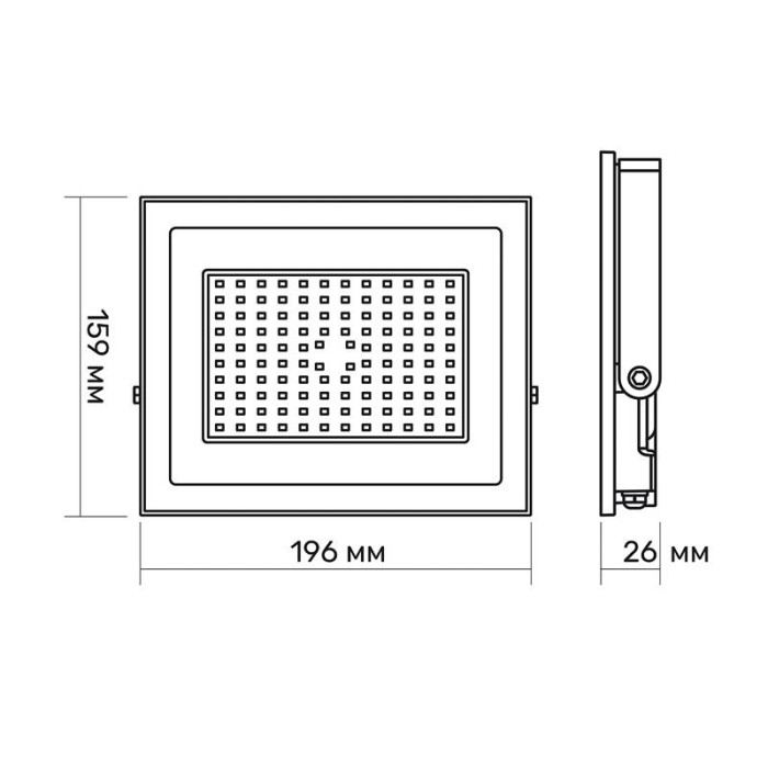 LED прожектор TITANUM TLF506 50W 6500K