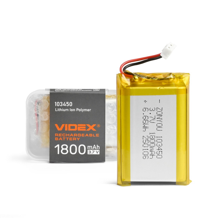 Акумулятор VIDEX Li-pol VLF-B103450-18 1800mAh/28568