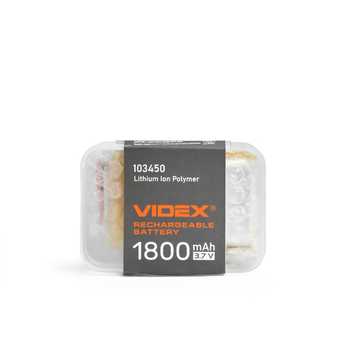 Акумулятор VIDEX Li-pol VLF-B103450-18 1800mAh/28568