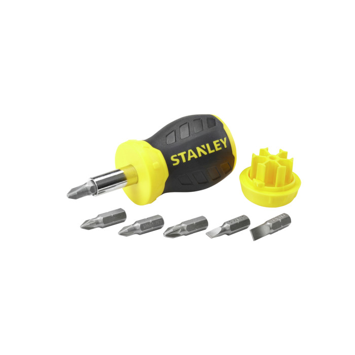Викрутка Stanley® Multibit Stubby У комплекті з 6 вставками 0-66-357