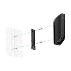 Крепежная панель Ajax SmartBracket для MotionProtect Curtain White