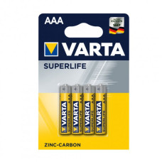 Батарейка VARTA SUPERLIFE AAA BLI 4 ZINC-CARBON 2003101414/2003113414