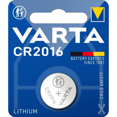 Батарейка VARTA CR 2016 BLI 1 LITHIUM 6016101401