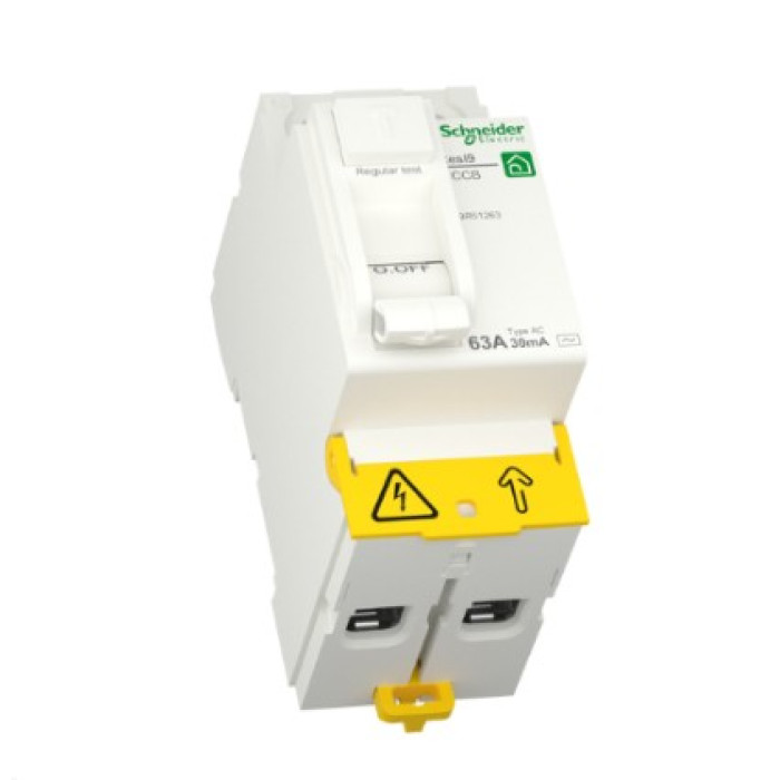 Диференціальне реле Schneider RESI9 2P 63A 30mA АС R9R51263
