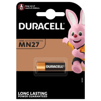 Спеціалізована лужна батарейка Duracell 12V MN27 A27/27A/V27A/8LR732, 1 шт. (706029)
