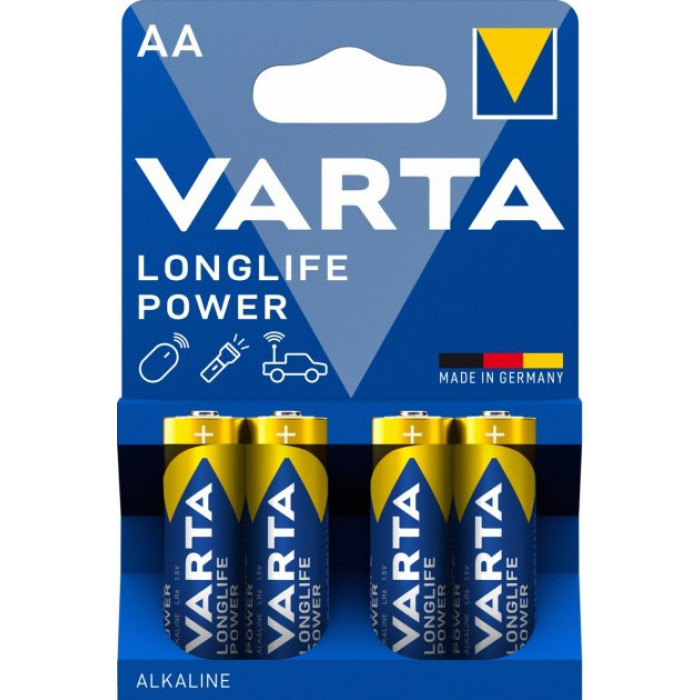 Батарейка VARTA HIGH Energy AA BLI 4 ALKALINE 4906121414